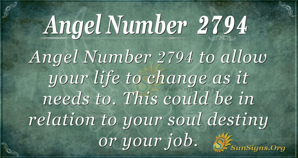 Angel Number 2794