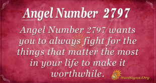 Angel Number 2797