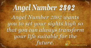 Angel Number 2802