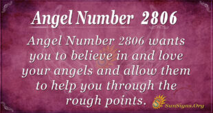 Angel Number 2806