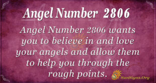 Angel Number 2806
