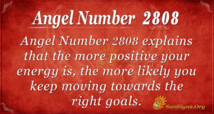 Angel Number 2808