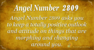 Angel Number 2809