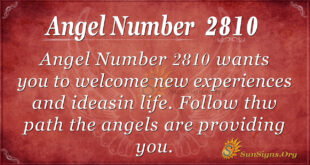 Angel Number 2810