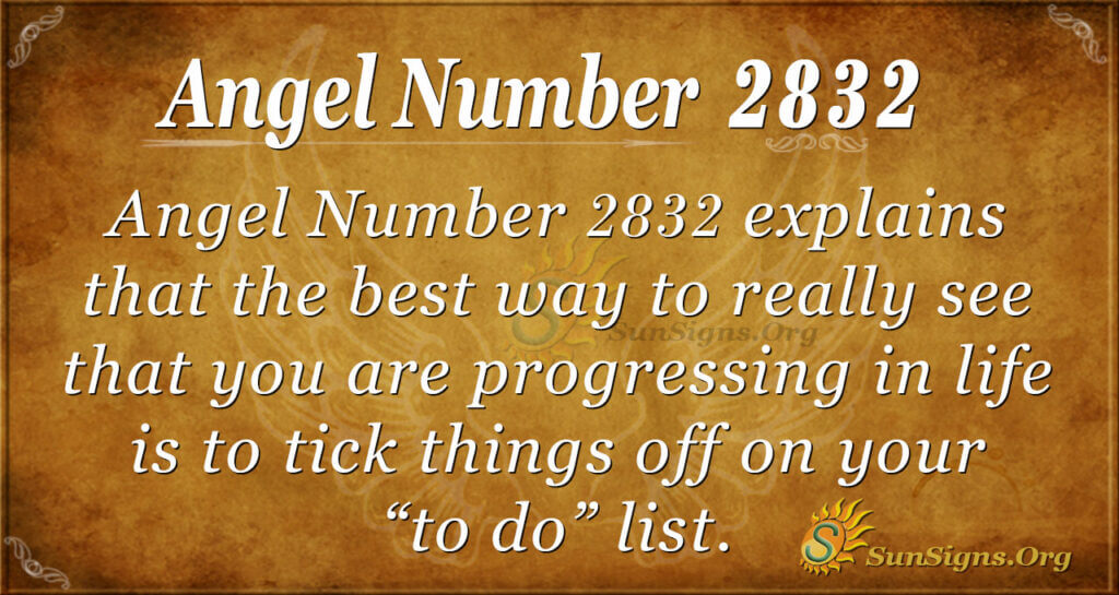 Angel Number 2832