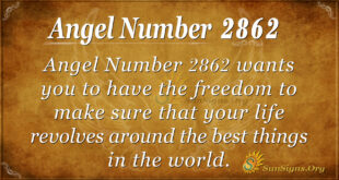 Angel Number 2862