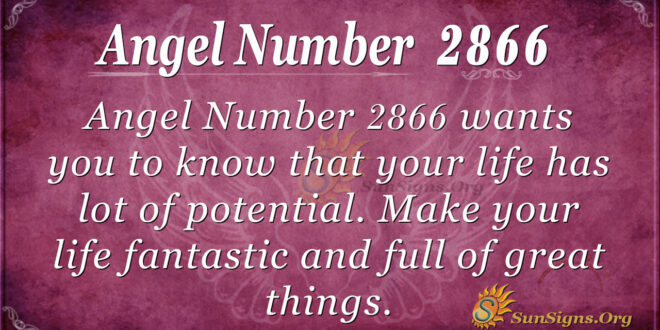 Angel Number 2866