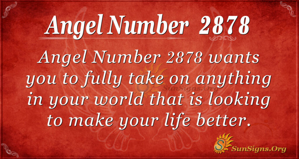 Angel Number 2878