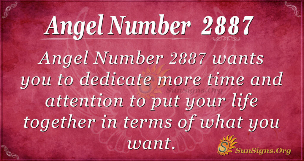 Angel Number 2887