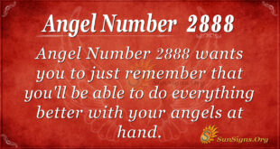 Angel Number 2888