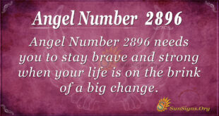 Angel Number 2896