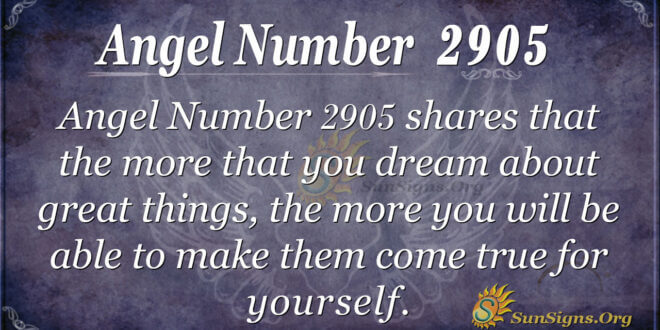 2905 angel number