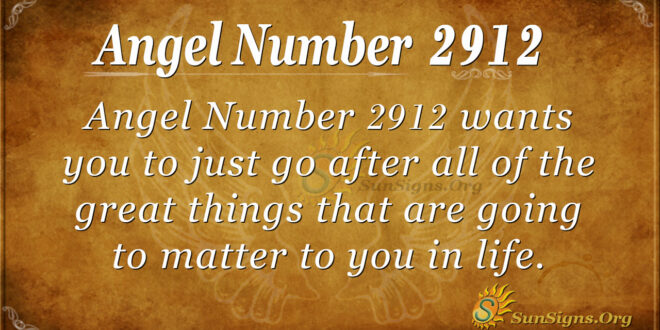 2912 angel number