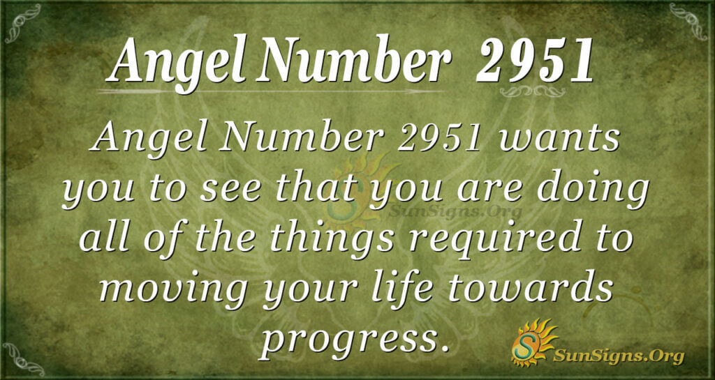 Angel number 2951
