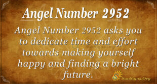 Angel Number 2952