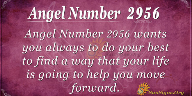 Angel Number 2956