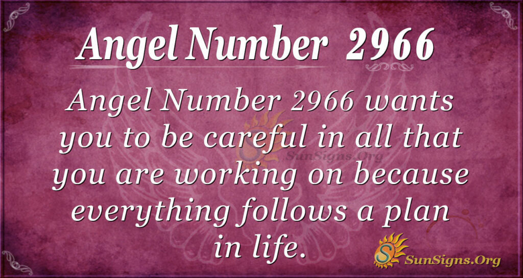 Angel Number 2966