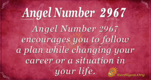 Angel Number 2967