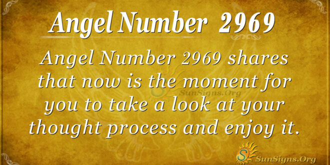 Angel Number 2969