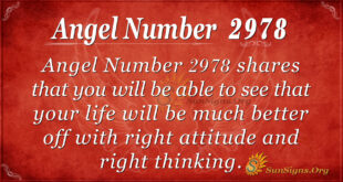 Angel Number 2978