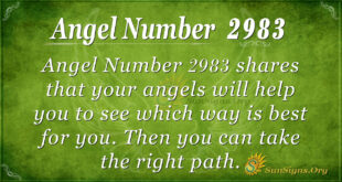 Angel Number 2983