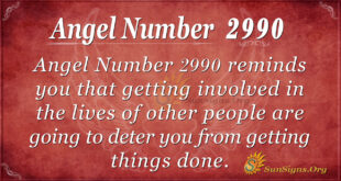 Angel Number 2990