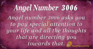 Angel Number 3006