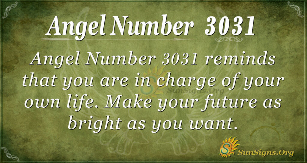 Angel Number 3031