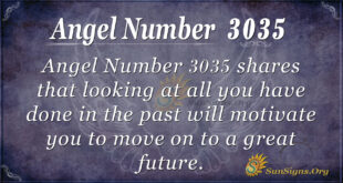 Angel Number 3035