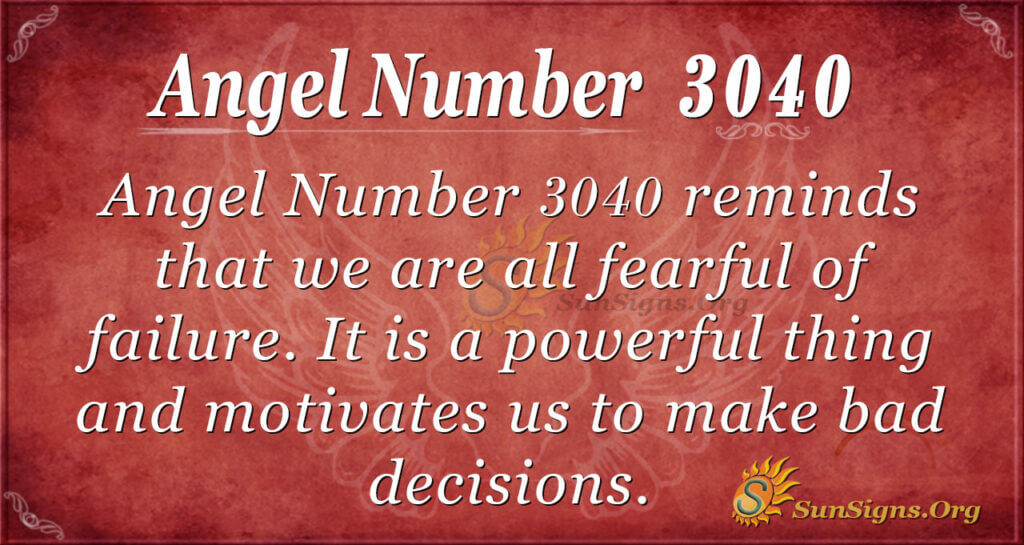 Angel Number 3040