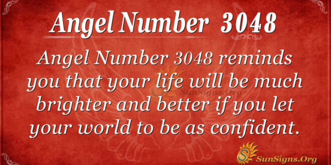 Angel Number 3048