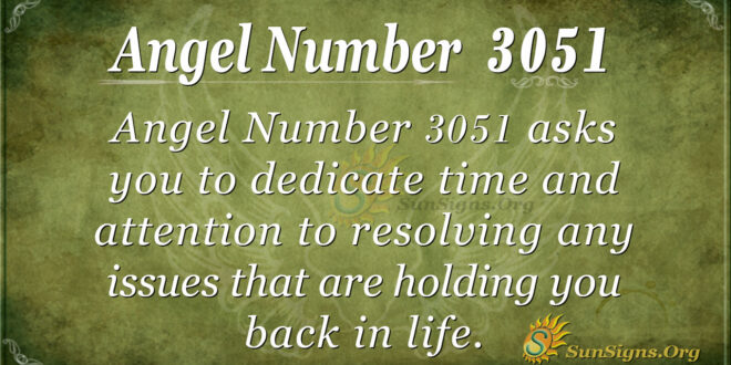 Angel Number 3051