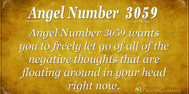Angel Number 3059