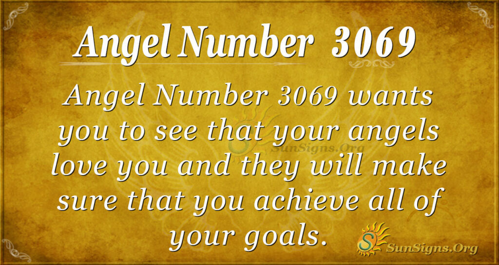 Angel Number 3069