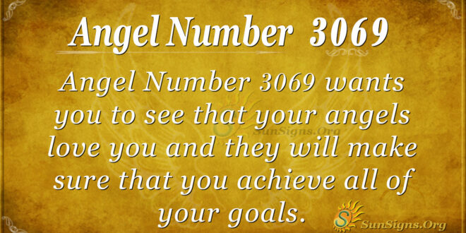 Angel Number 3069