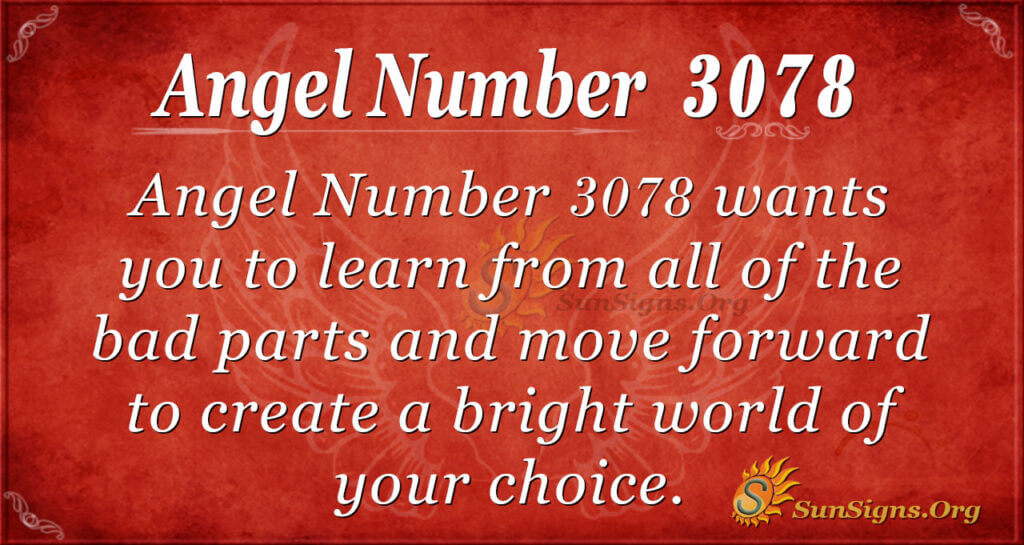 Angel Number 3078