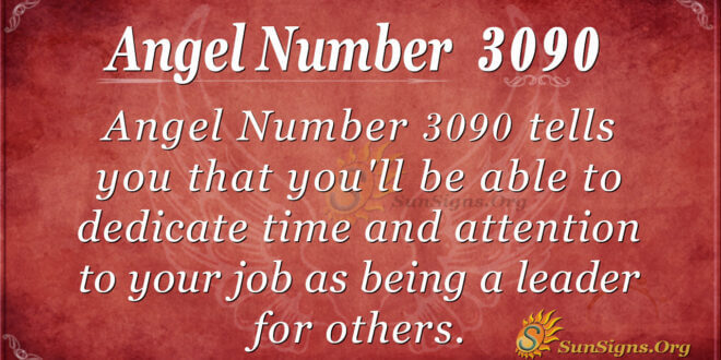 Angel Number 3090