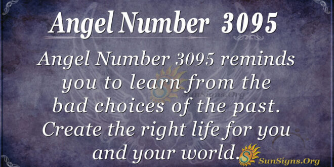 Angel Number 3095
