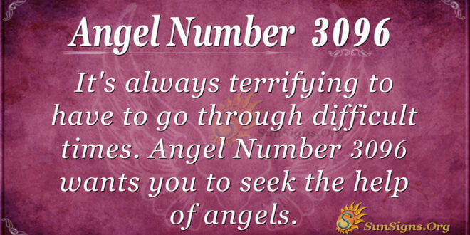 Angel Number 3096