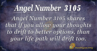 Angel Number 3105
