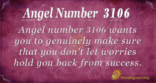 Angel Number 3106
