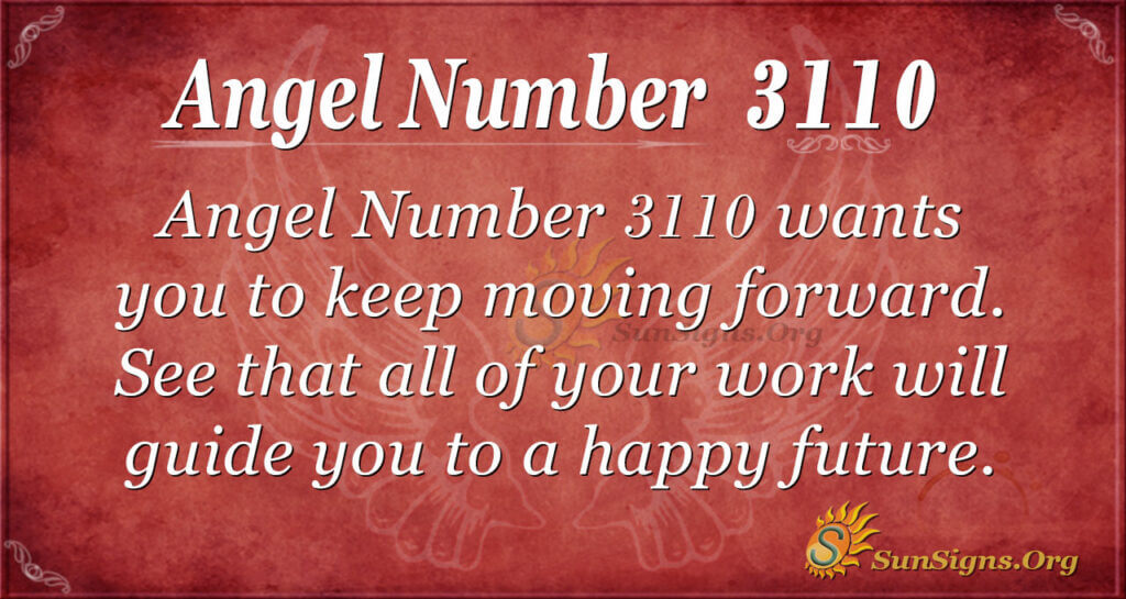 Angel Number 3110