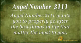 Angel Number 3111