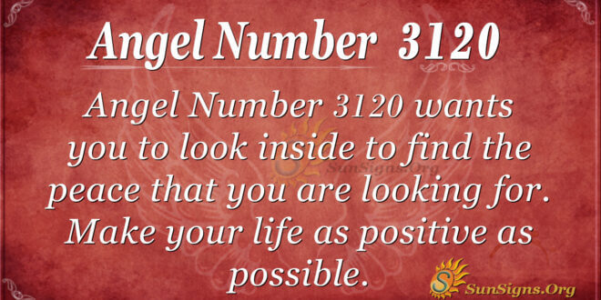 Angel Number 3120