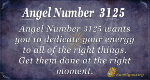 Angel Number 3125