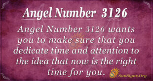 Angel Number 3126