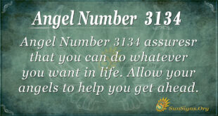 Angel Number 3134