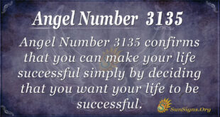 Angel Number 3135