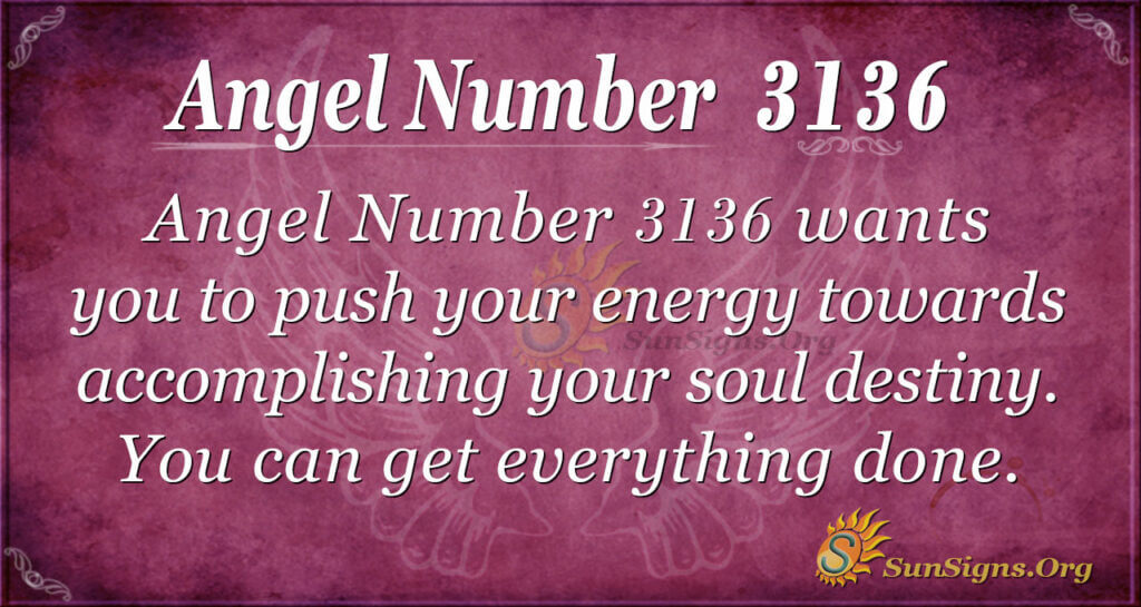 Angel Number 3136