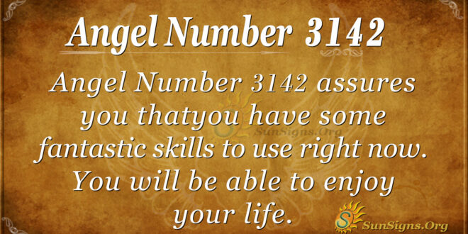 Angel Number 3142